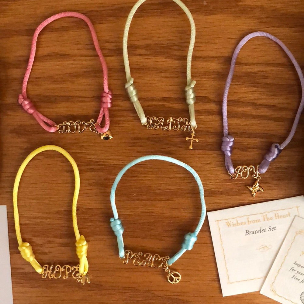 Wishes From The Heart Bracelet Set